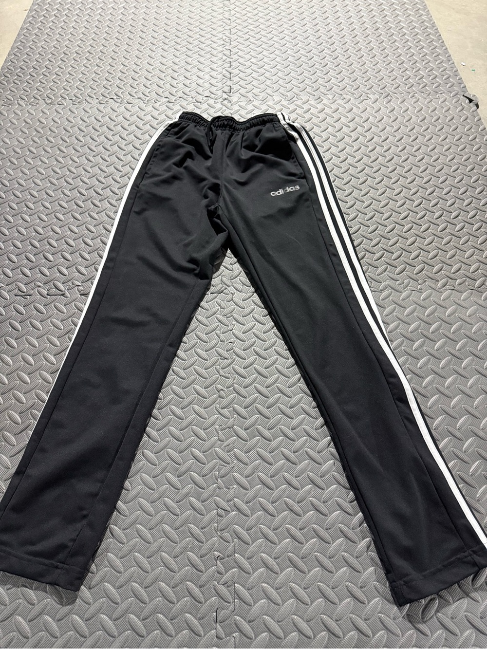 Adidas Track Suit women’s Black  with White Side Stripes
